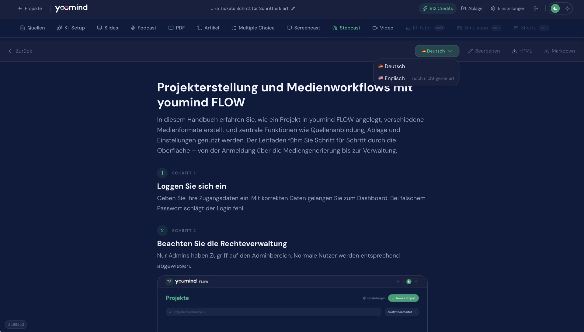 Yoomind — Stepcast